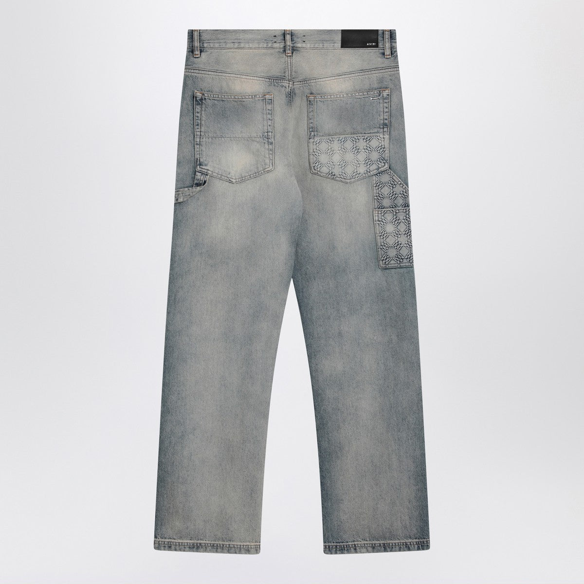 AMIRI Washed Jeans with Decorative Panel